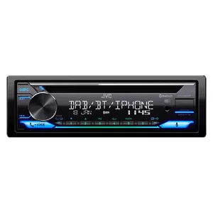 Car Radio JVC KD-DB922BT Black 200 W Bluetooth 1 DIN