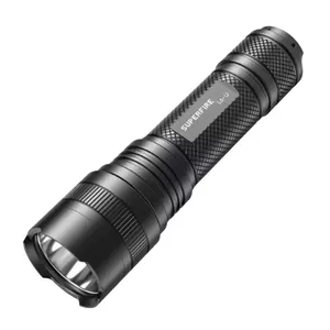 Flashlight Superfire L6-U — 1480 lm, 330 m beam range