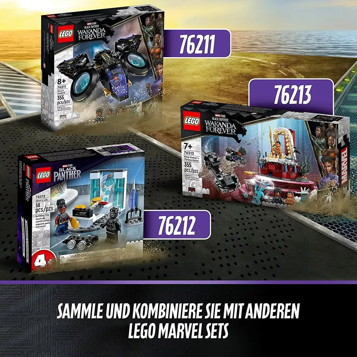 LEGO Marvel 76211 Šuri kuģis Photo 12