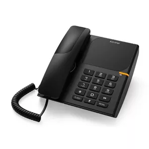 Аналоговый телефон Alcatel T28 Черный