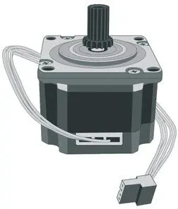 Zebra P1025950-016 Printer Motor Photo 2
