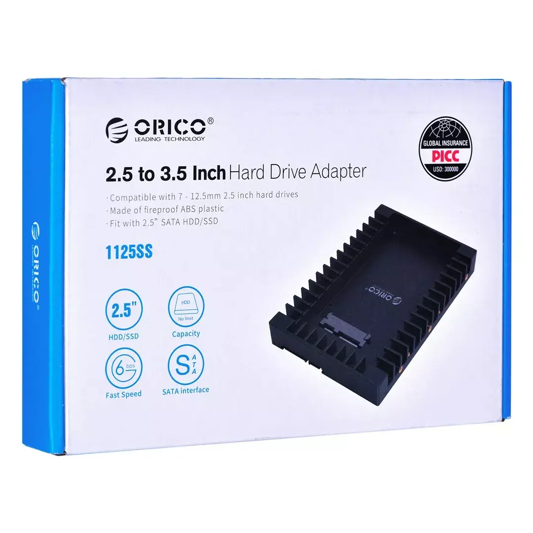 Адаптер ORICO 1125SS-V1-BK-EP 2.5"→3.5" Photo 4