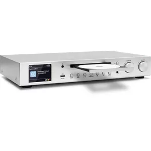 Internet Radio TechniSat DigitRadio 143 CD V3 Analog Digital Silver DAB FM