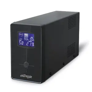 Neatkarīgās barošanas ierīce ENERGENIE EG-UPS-036 3 kVA (1800 W) 6 Type F kontaktligzdas, 7 Ah SLA, LCD, Line-Interactive