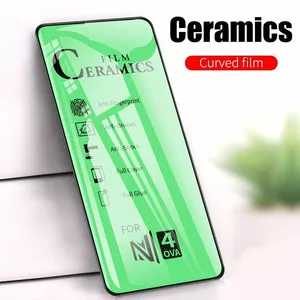 RoGer Ceramic Soft Full Coverage Screen Protector Samsung Galaxy A42 5G Transparent