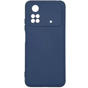Защитный чехол Soft Touch TPU Evelatus для Xiaomi Poco X4 Pro 5G — синий