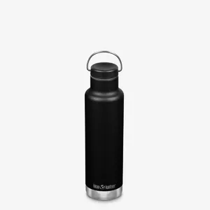 Klean Kanteen 1008457 бутылка для питья Ежедневное использование, Спортивный 592 ml Нержавеющая сталь Черный