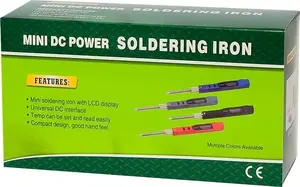Soldering Station BLOW ZD8950 mini 12–24V 10–30W LCD — compact adjustable power handheld unit