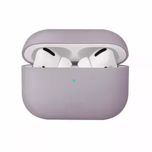 Silikona maciņš UniQ Lino priekš AirPods Pro — lilac lavandas krāsa