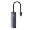 Сетевой адаптер Baseus Lite Series USB-C to RJ45 Gigabit 1000Mbps (серый) Photo 26