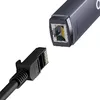 Сетевой адаптер Baseus Lite Series USB-C to RJ45 Gigabit 1000Mbps (серый) Photo 8