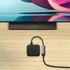 Сетевой адаптер Baseus Lite Series USB-C to RJ45 Gigabit 1000Mbps (серый) Photo 15