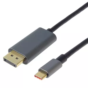 USB-C to DisplayPort cable PREMIUMCORD ku31dp09 — 2 m, supports 8K@60Hz and 4K@120Hz