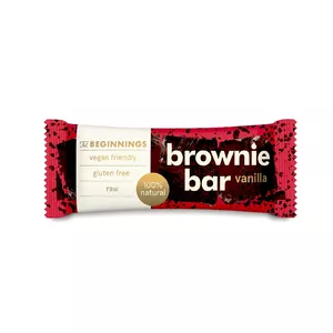Snack the beginnings Brownie Vanilla 40 g — snack bar, 40 g portion