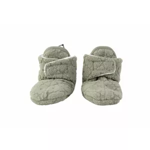 Baby slippers LODGER Folklore Fleece Elm size 6–12 months