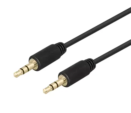DELTACO MM-149-K 3.5 mm audio cable 1 m Photo 1