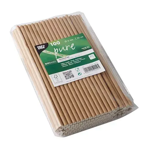 Disposable Drinking Straws Papstar 88224 Photo 2