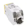 InLine Keystone RJ45 ligzda Cat.6A dzeltena 8-pack Photo 2