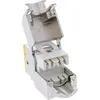 InLine Keystone RJ45 ligzda Cat.6A dzeltena 8-pack Photo 3