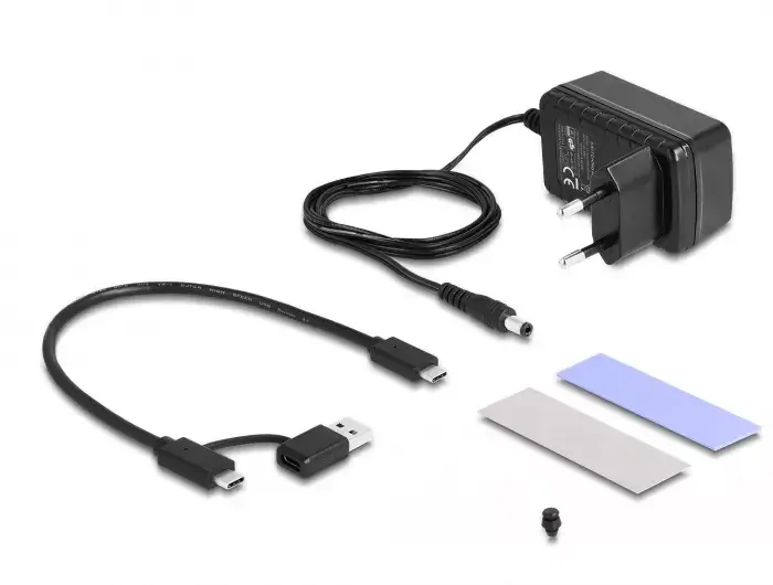 Конвертер DeLOCK USB Type-C M.2 NVMe SATA SSD HDD Photo 2