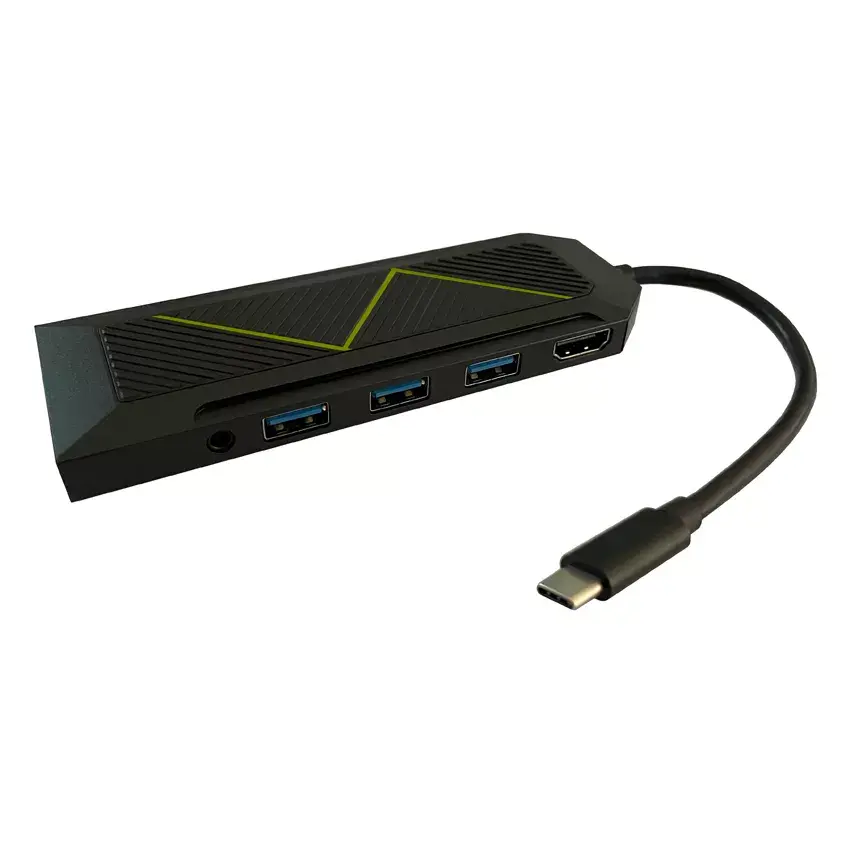 USB хаб LC-Power LC-HUB-C-MULTI-6-RGB Photo 4