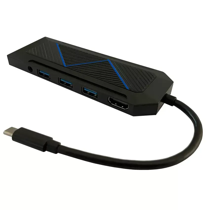 USB хаб LC-Power LC-HUB-C-MULTI-6-RGB Photo 5