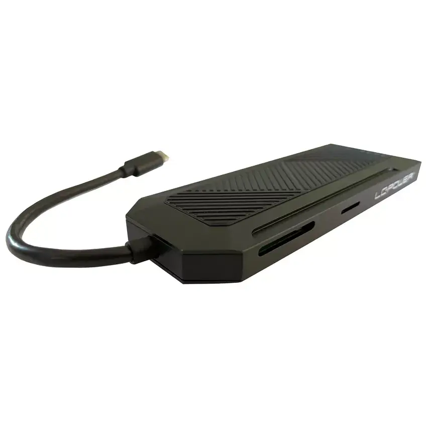 USB хаб LC-Power LC-HUB-C-MULTI-6-RGB Photo 6