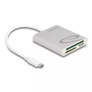 DeLOCK 91005 card reader USB 3.2 Gen 1 (3.1 Gen 1) Type-C Grey