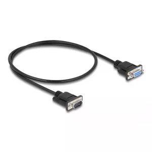 VGA Cable DeLOCK 86886 0.5m D-Sub Black
