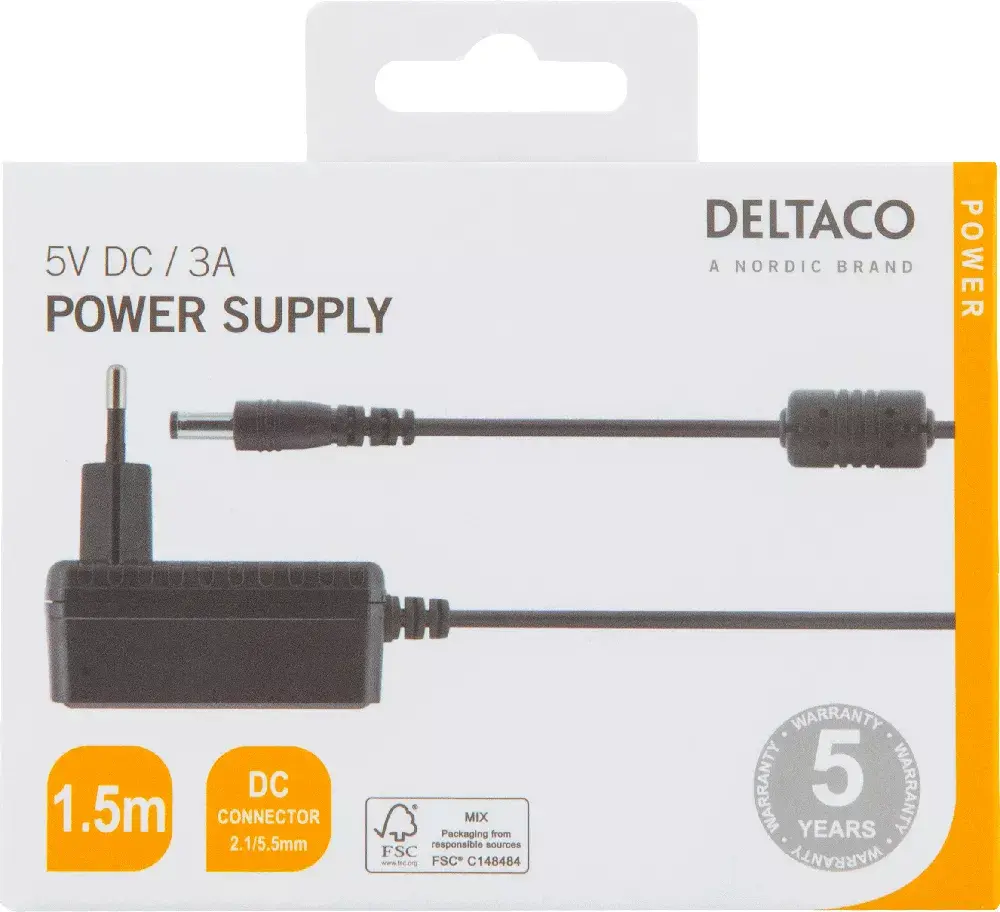 Adapteris Deltaco PS05-30B Photo 3