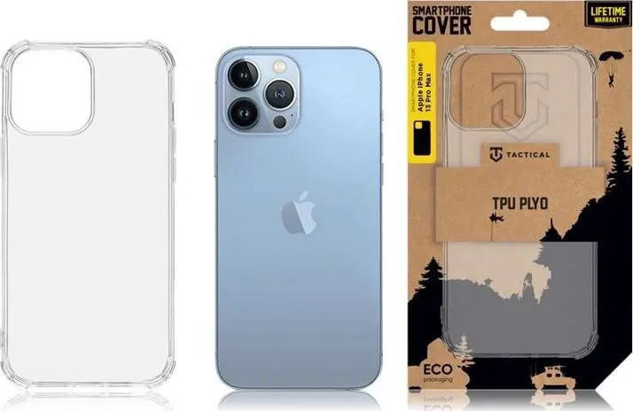 Caurspīdīgs aizsargmaciņš TPU Plyo Cover Tactical