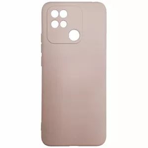 Aizsargmaciņš soft-touch TPU Evelatus priekš Xiaomi Redmi 10C — bēšs