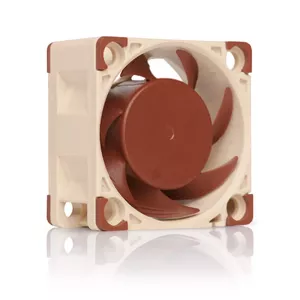 Ventilators Noctua NF-A4x20 PWM 40 mm, 4‑pin PWM, 5–12 V, 1200–5000 RPM, 9.4 m³/h, 14.9 dB, montāža 32×32 mm