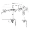 Двойная подставка для мониторов ACT AC8336 Photo 11