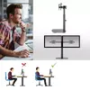 Free standing gas spring dual monitor arm ACT AC8332 Photo 8