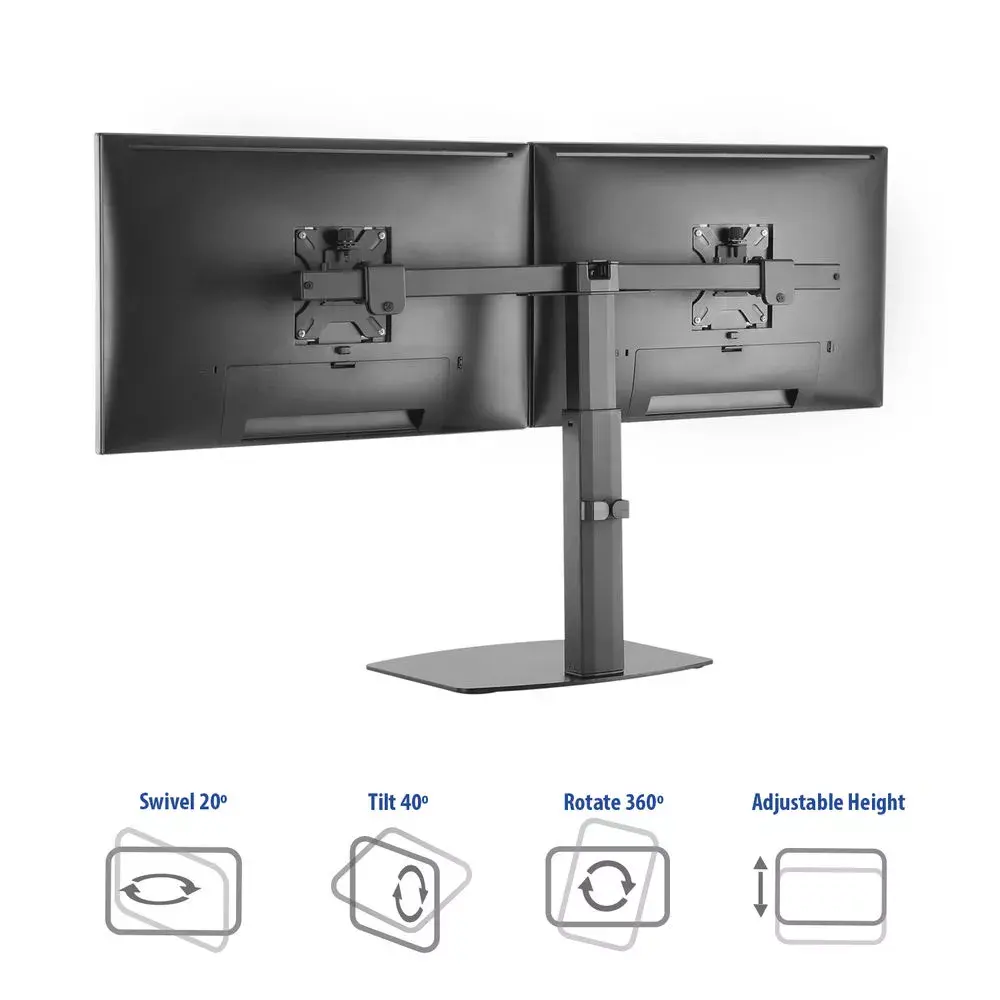 Free standing gas spring dual monitor arm ACT AC8332 Photo 11