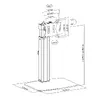 Free standing gas spring monitor arm ACT AC8331 Photo 5