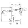 Dual monitor arm ACT Solid Pro Photo 5