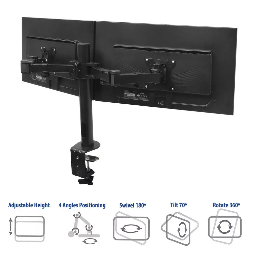 Dual monitor arm ACT Solid Pro Photo 11