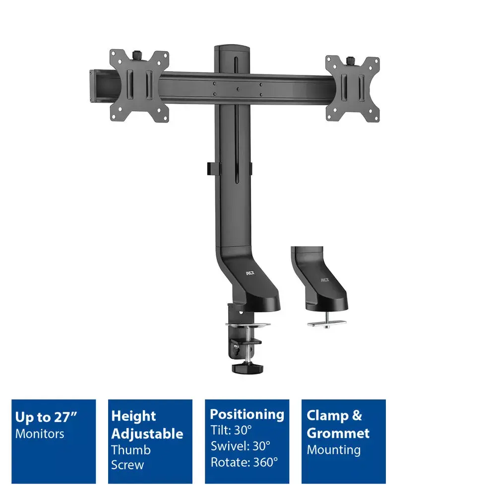 Dual monitor arm ACT AC8322 Photo 5