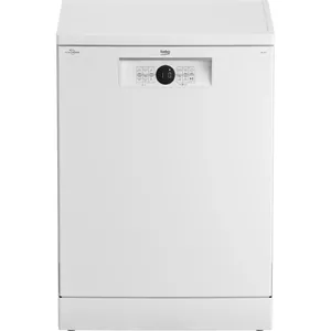 Beko BDFN26430W Freestanding Dishwasher, 14 place settings, 47 dB