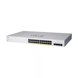 Managed Switch Cisco CBS220-24FP-4G-EU-RF L2 Gigabit Ethernet 24 Ports PoE