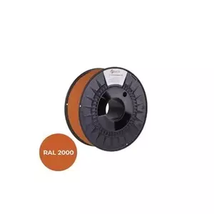 3D printing filament c-tech PREMIUM LINE ASA 1.75 mm 1 kg, yellow-orange RAL 2000