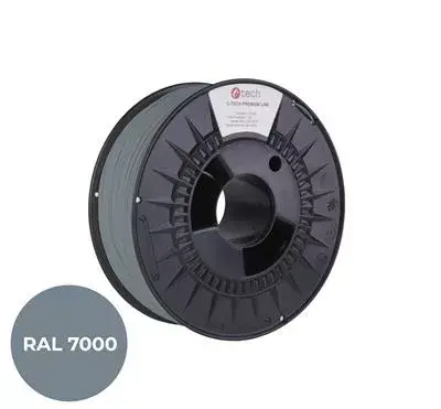 c-tech PLA filament 1.75 mm 1 kg — Squirrel Grey Photo 1