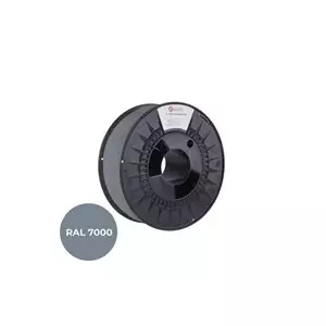 c-tech PLA 1.75 mm filament 1 kg — Premium Line, Squirrel Grey (RAL 7000)