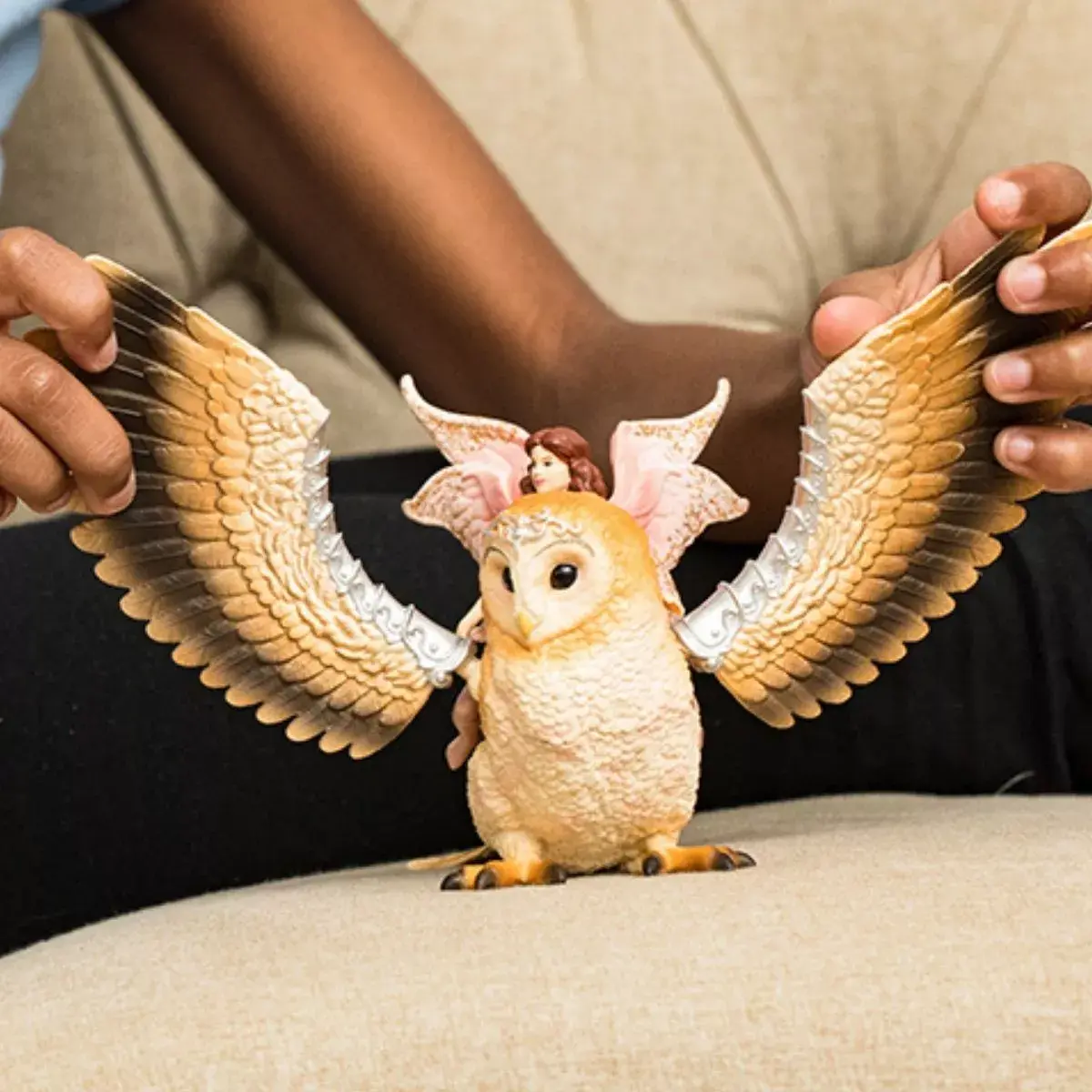 Figūra Schleich BAYALA Feja lidojot uz Glam-Owl Photo 3