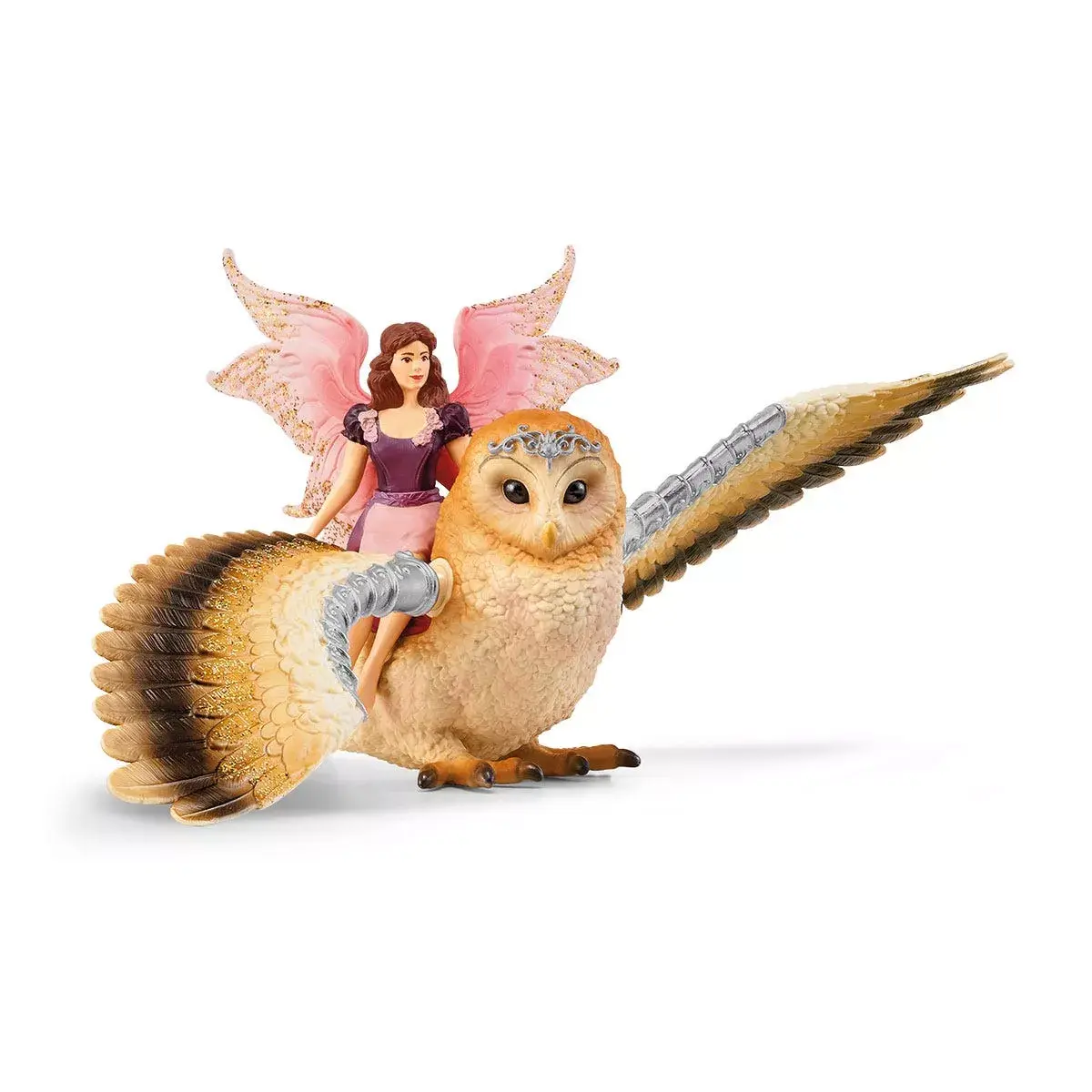 Figūra Schleich BAYALA Feja lidojot uz Glam-Owl Photo 5