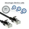 ACT Black 10 metru LSZH U/FTP CAT6A patch kabelis Photo 5