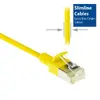 Патч-кабель ACT Желтый 7м LSZH U/FTP CAT6A Photo 3