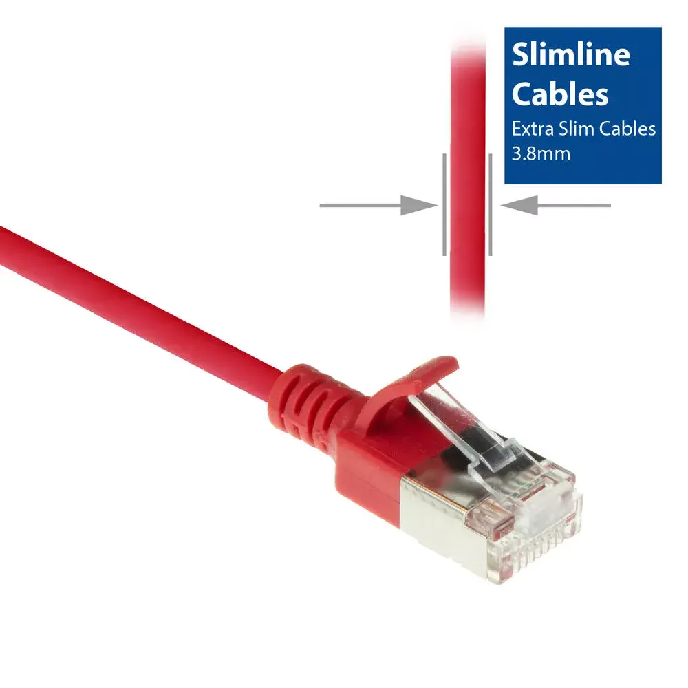 ACT Red 7м LSZH U/FTP CAT6A Патч-кабель Photo 3